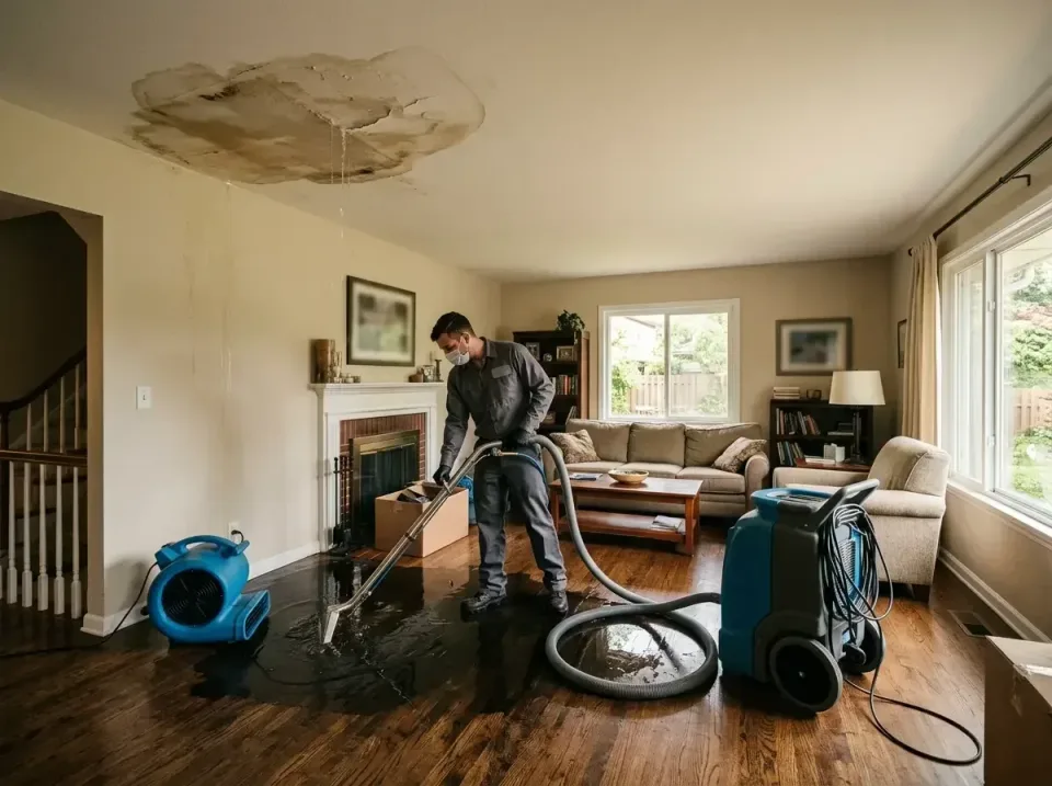 attic-pipe-burst-ceiling-drip-008 — frequently asked questions, Water Damage Restoration & Carpet Care in Wrightsville, GA